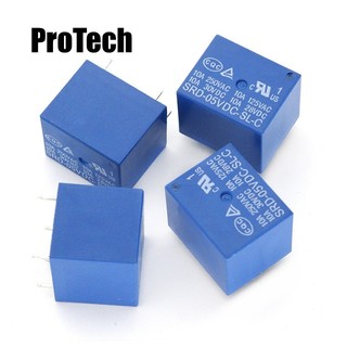 Relay songle srd 5p 10a - 5vdc
