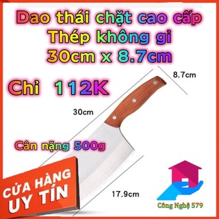 Dao chặt xương thép trắng nhật chặt xương 112k