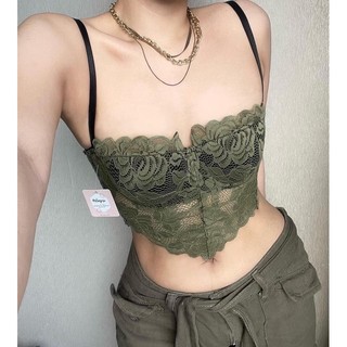 Set Bra/croptop có gọng mút Ruby Bralette