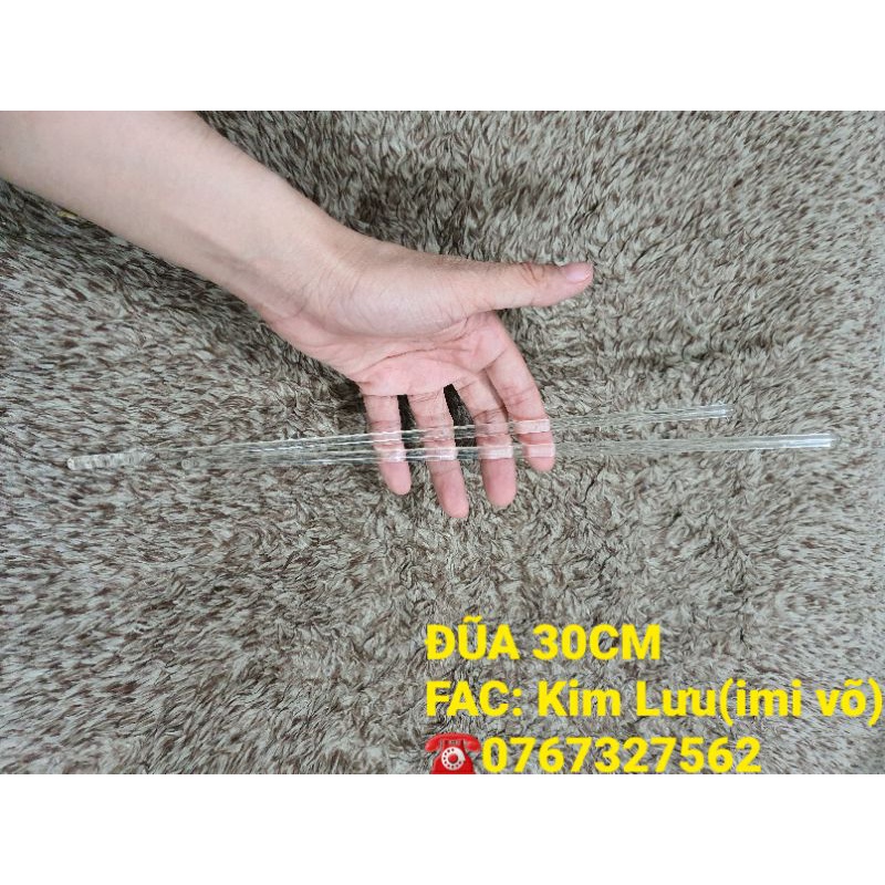 ĐŨA THỦY TINH 30CM