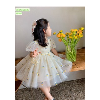 ĐẦM REN THÊU HOA SOFIA CANDY
