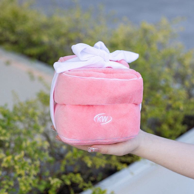 Hộp Đựng Nhẫn Hình Trái Tim Nhồi Bông Sáng Tạo