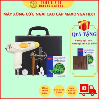 Máy xông cứu ngải Hải phòng/Maxonga - Hơ ngải cứu Đông Y giảm đau cơ xương khớp.Tặng nhang ngải cứu Maxonga