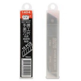 Lưỡi dao rọc giấy to 18mm (hộp 10 cái)