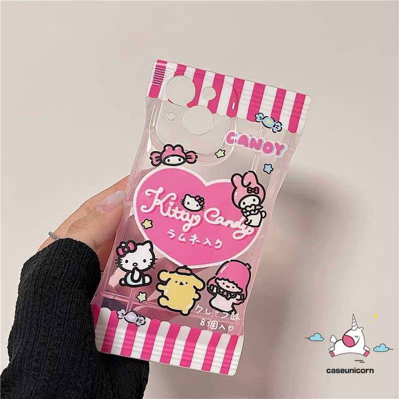 Ốp Điện Thoại Dẻo Họa Tiết Hello Kitty Cho iPhone 7plus 11 12 13 14 Pro Max XR 8 7 6 6s 14 Plus X Xs Max SE 2020