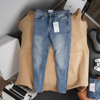 Quần Jean nam blue form slim fit tôn dáng đẹp