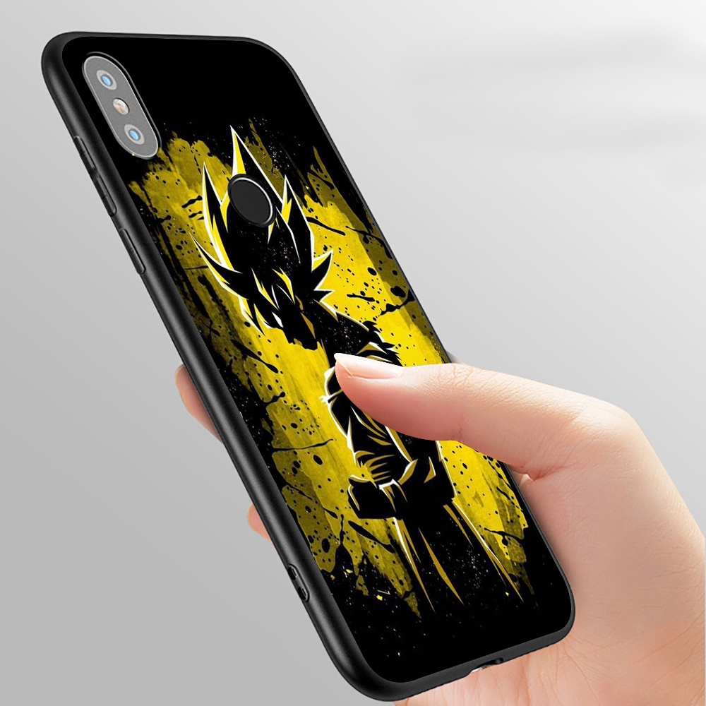 Ốp Điện Thoại Silicon Dẻo Họa Tiết Hoạt Hình dragon ball goku Cho redmi 5plus 9 9a 10a 9c 9t d44