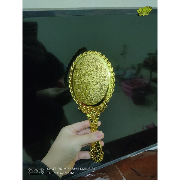 2 mẫu Gương cầm tay hầu đồng size trung