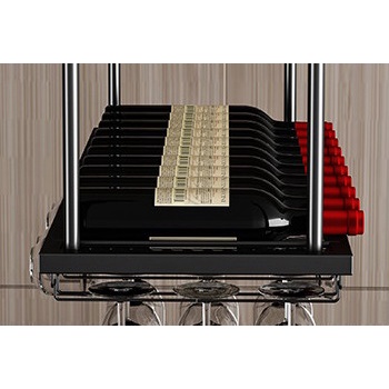 Giá treo ly quầy bar