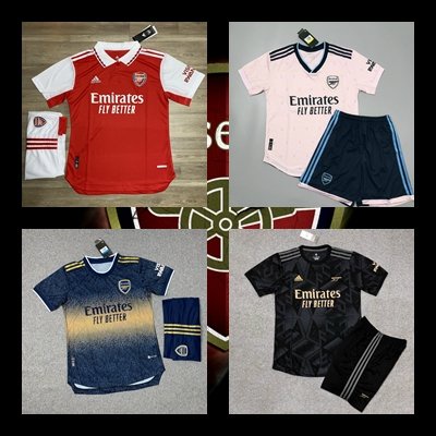Bộ Quần Áo bóng đá CLB Arsenal 2022 - 2023 - Hàng Super Thái Chuẩn thi đấu
