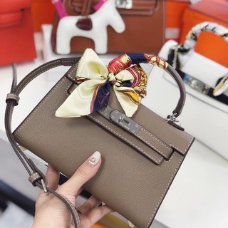 Túi hm size 19 M10 túi xách nữ mini kèm khăn đeo chéo cực xinh