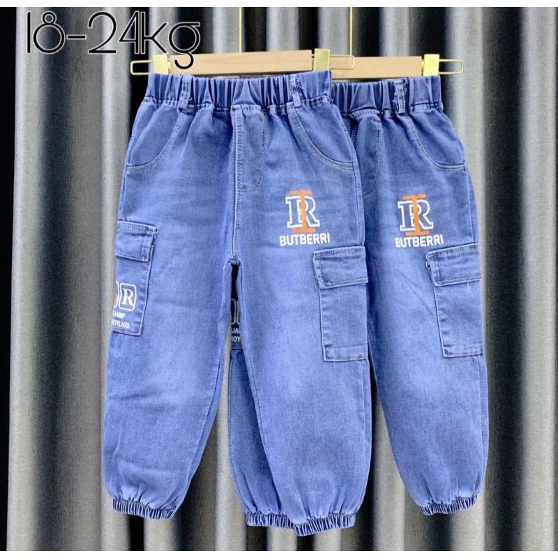 Quần jean bé trai size nhí chất vải bò co dãn sịn đẹp