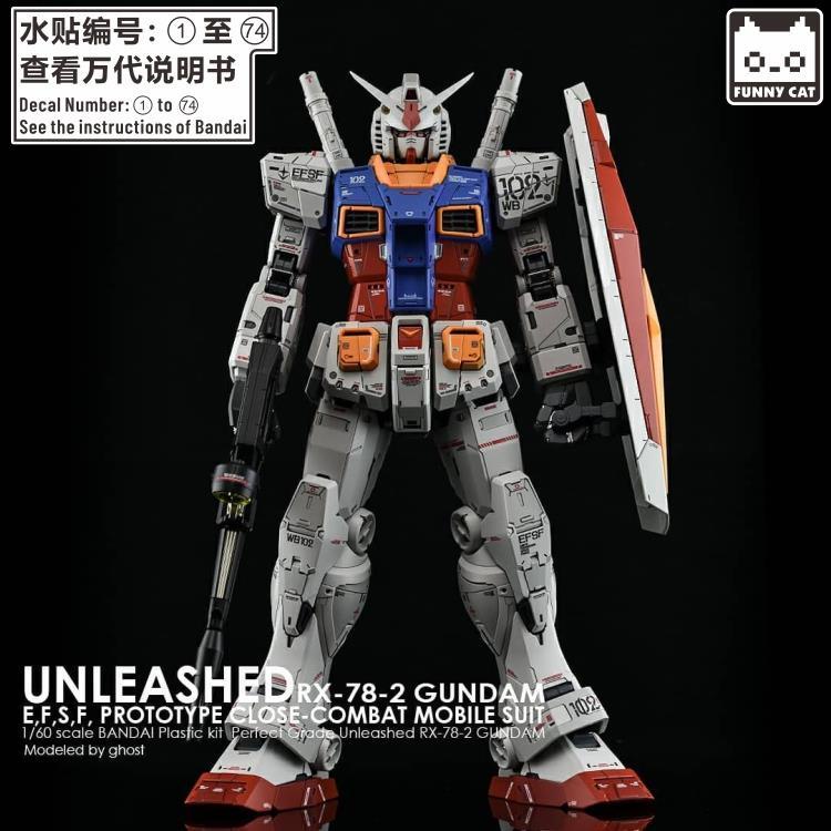 Mô Hình Nhân Vật Gundam Yuanzu 2.0 Tỉ Lệ 1 / 60 RX-78-2 PGU RX78