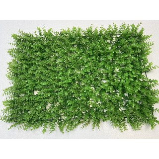 Combo 6 tấm tai chuột 247, 308 làm tường cây giả trang trí, Vỉ cỏ nhựa nhân tạo kích thước 40x60cm