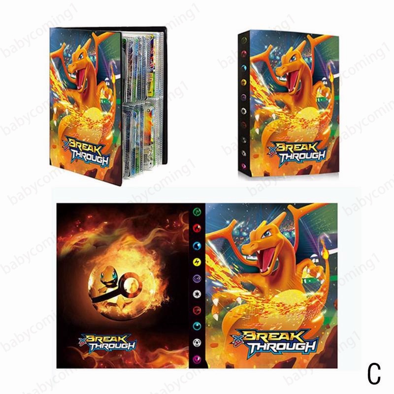 Cuốn Album Sưu Tầm 432 Thẻ Pokemon 9 Ngăn