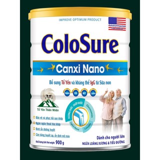 Sữa colosure canxi nano 900g