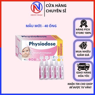 Nước muối sinh lý Physiodose Nội Địa Pháp 40 ống - Muối hồng