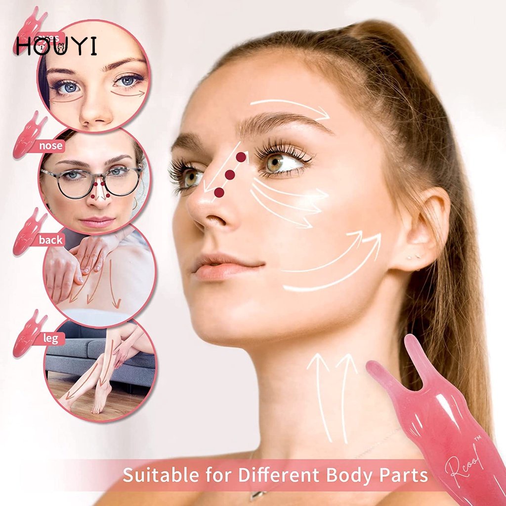 Thanh mát xa mũi bằng nhựa resin có đầu lăn tiện dụng