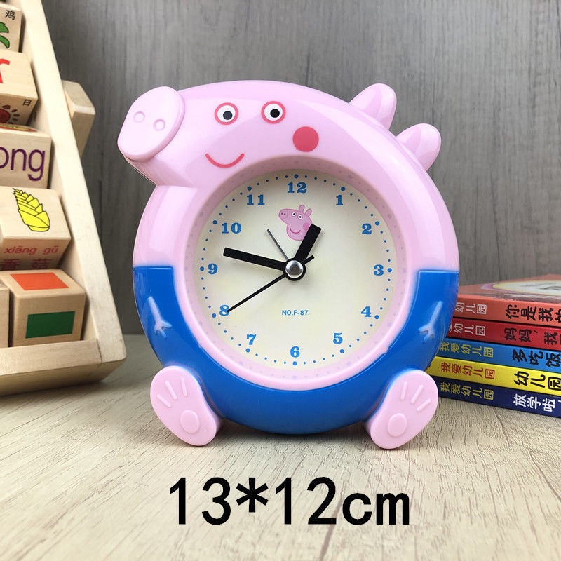 Đồng Hồ Báo Thức Hoạt Hình. Đồng Hồ Báo Thức Cỡ Nhỏ Hình Mèo Máy Doraemon Dễ Thương Sáng Tạo Cho Học Sinh
