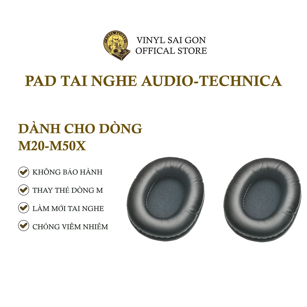 Đệm Tai Nghe Audio-Technica M50x M40x M30x M20x Ear Pad