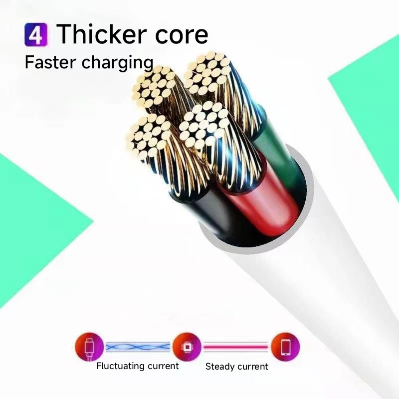 Đối với cáp sạc Xiaomi 120W Dòng dữ liệu POCO F4 GT Cáp sạc Xiaomi 11T Pro Dây sạc Redmi 6A Tương thích 67W 55W 33W