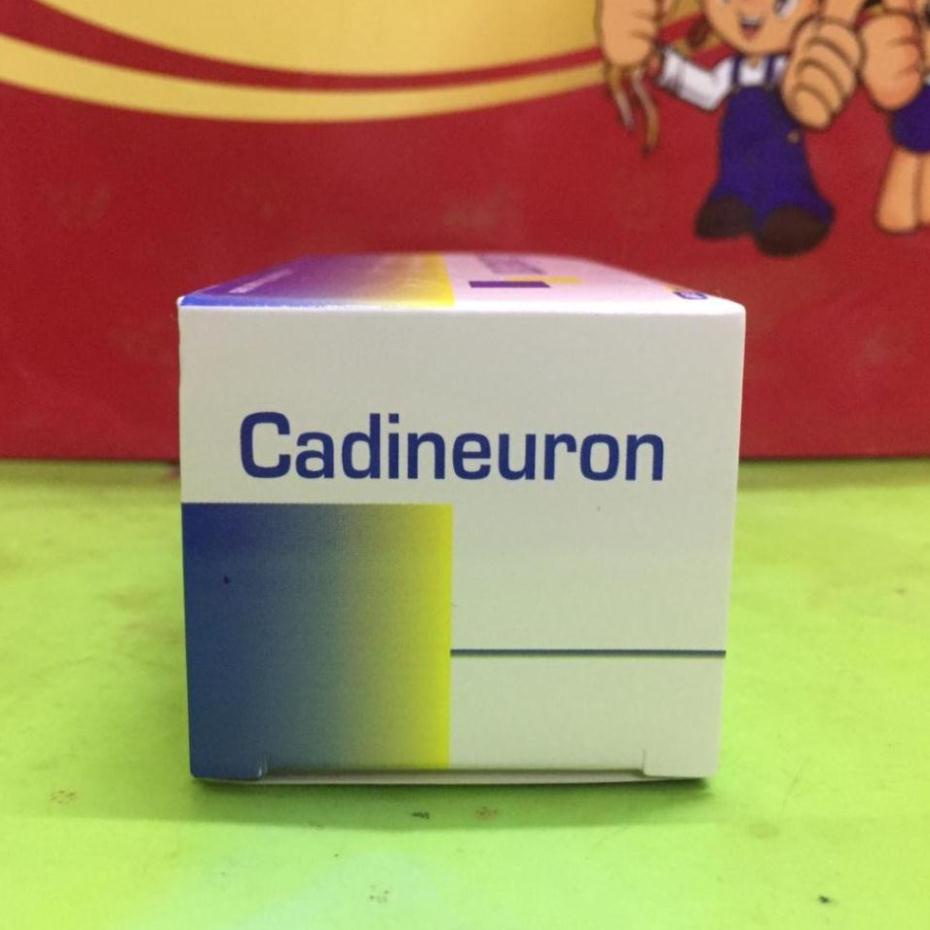 Cadineuron giảm các triệu chứng căng thẳng , đau đầu , rối loạn giấc ngủ , hết chuột rút về đêm ( Hộp 50 viên) .
