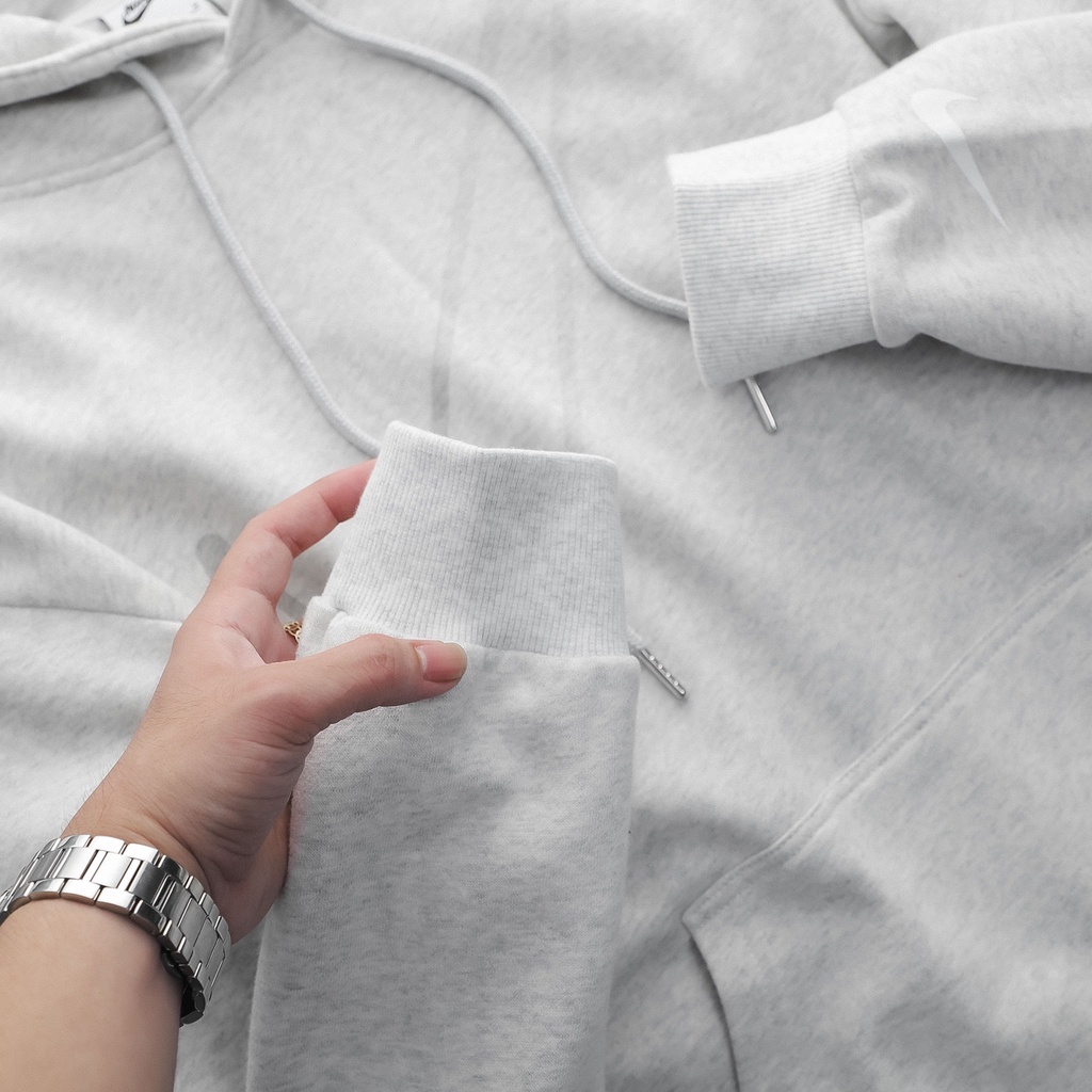 Áo hoodie thể thao chất nỉ bông dày mịn, phối logo cực chất N012