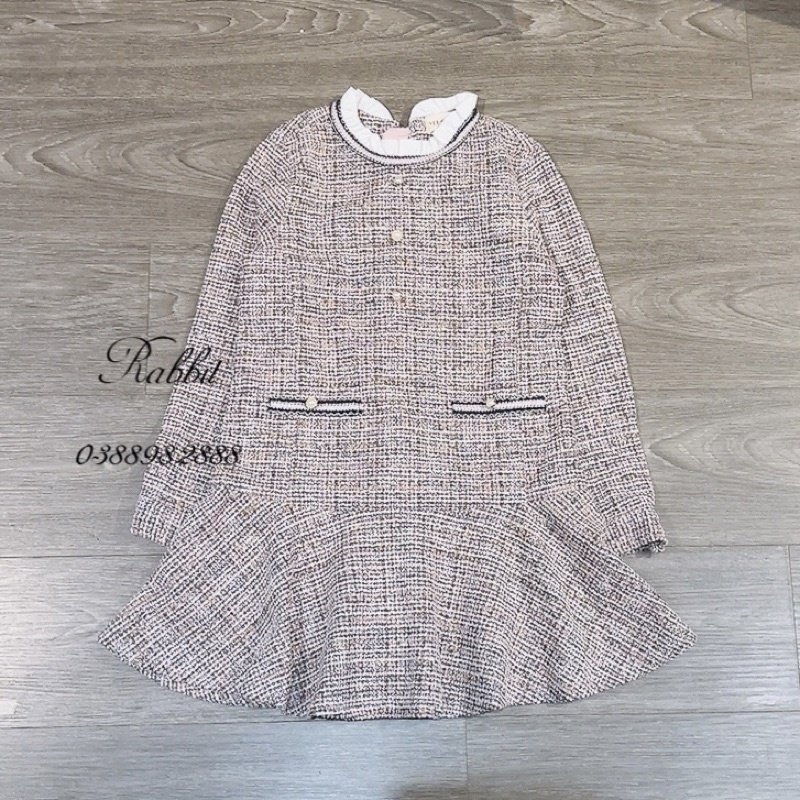 Váy dạ tweed đuôi cá
