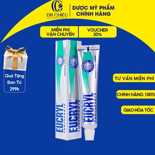 Kem Đánh Răng Bạc Hà Tẩy Trắng Eucryl Toothpaste 62g