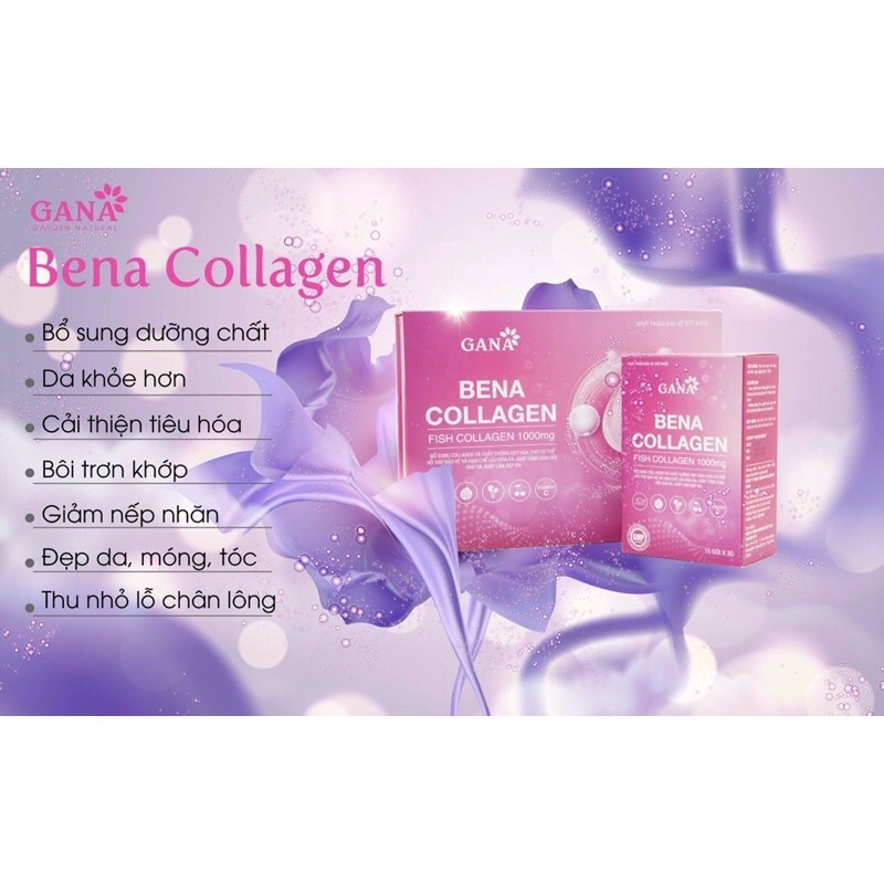 BENA COLLAGEN 30 GÓI CAM KẾT CHÍNH HÃNG CHUẨN