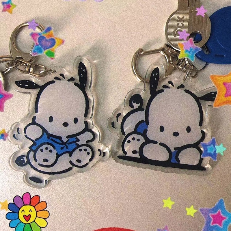 Móc Khóa Hình Chú Chó Pacha Chất Liệu acrylic YDVN