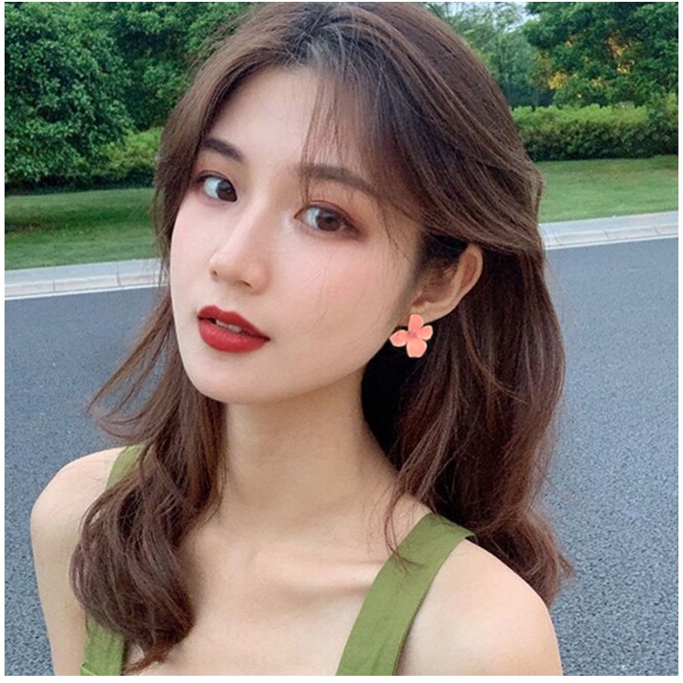 Bông Tai Dáng Dài Phối Tua Rua Phong Cách Vintage Thanh Lịch Thời Trang Hàn Quốc Cho Nữ