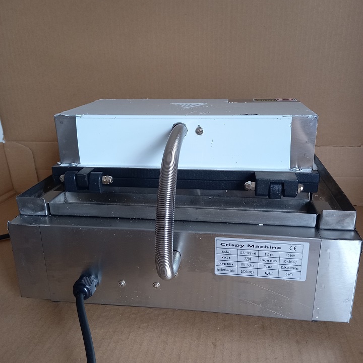 Máy Nướng Bánh Hình Xúc Xích 6 Cái - Máy Nướng Bánh Đường Phố Tặng Kèm Công Thức Chuẩn Ngon Của Trường Dạy