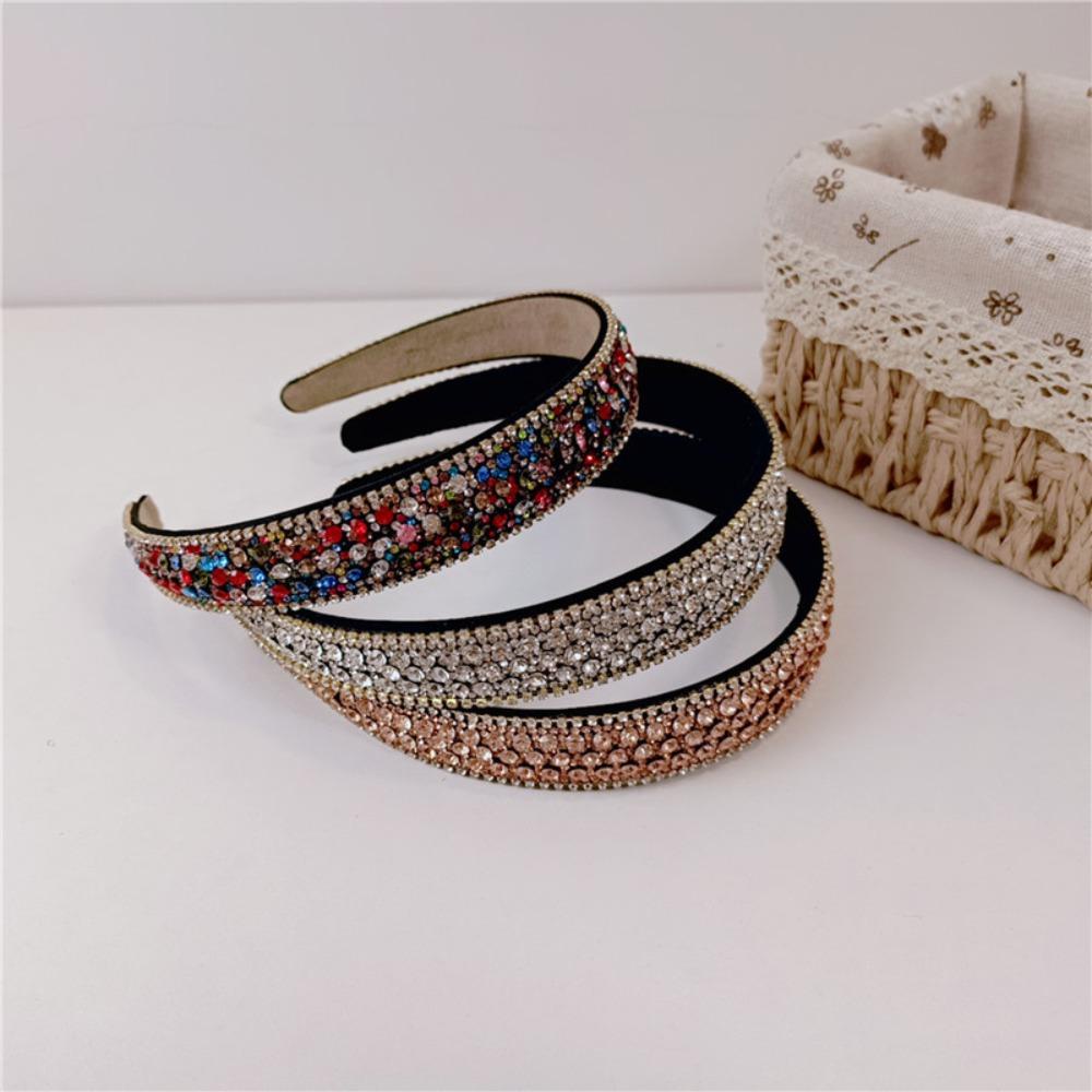 Băng Đô Cài Tóc Hình Vương Miện Phong Cách Baroque Đơn Giản Cho Nữ