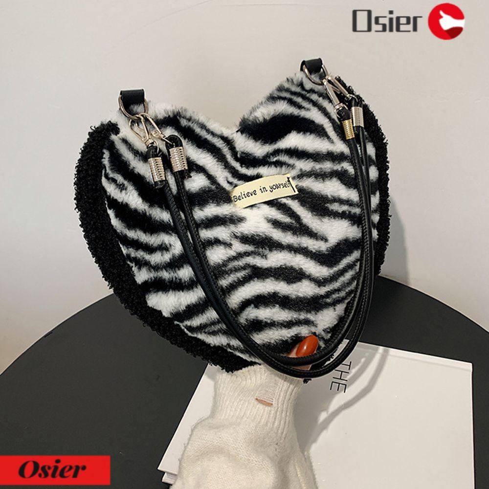 1 Túi Đeo Vai Phủ Lông Mềm Mại Thời Trang Sang Trọng Cho Nữ