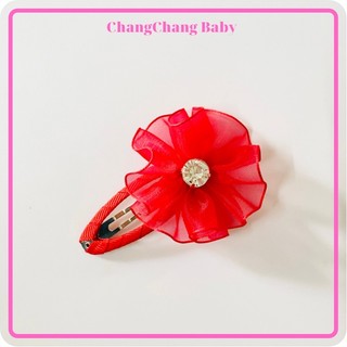 (1 cặp) Kẹp tóc cho bé gái hình bông hoa, kẹp tóc nơ dễ thương