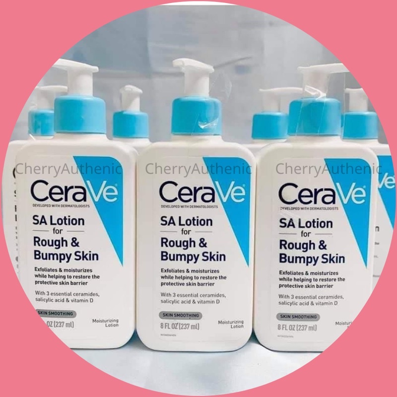 Sữa dưỡng ẩm dành cho da khô CeraVe SA Lotion Rough and Bumpy Skin (237ml)