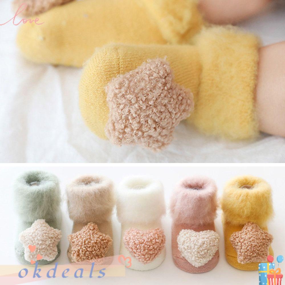 Vớ Nhung Dày Cỡ Vừa Dành Cho Bé 0-18 Tháng Tuổi