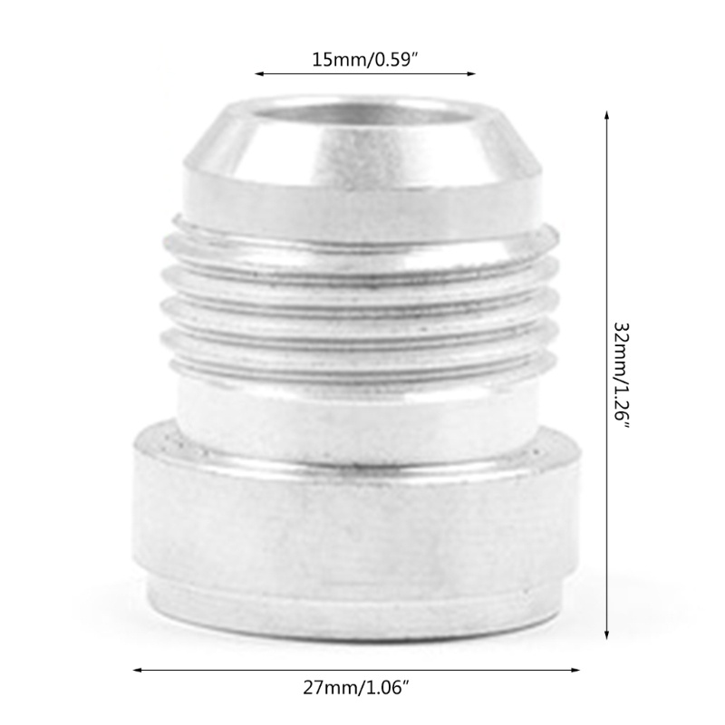 Đầu Nối Hàn AN4 AN6 AN8 AN10 AN12 Bằng Nhôm Chuyên Dụng