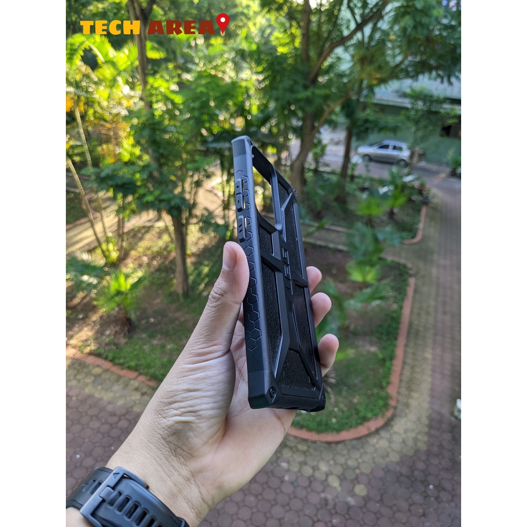 Ốp lưng UAG Monarch Black Leather cho samsung galaxy Note 20Ultra