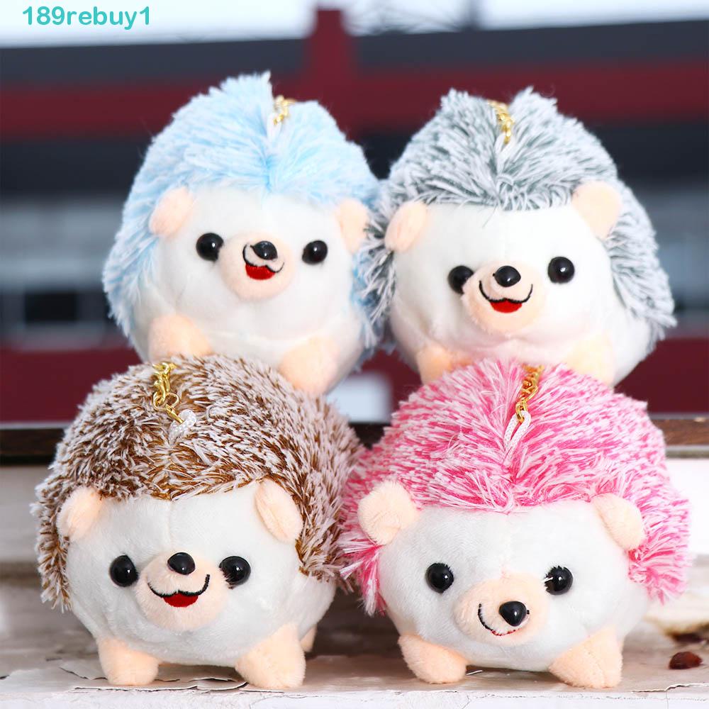 1 Móc Khóa Hình Nhím Nhồi Bông Dễ Thương Dùng Làm Quà Tặng Sinh Nhật