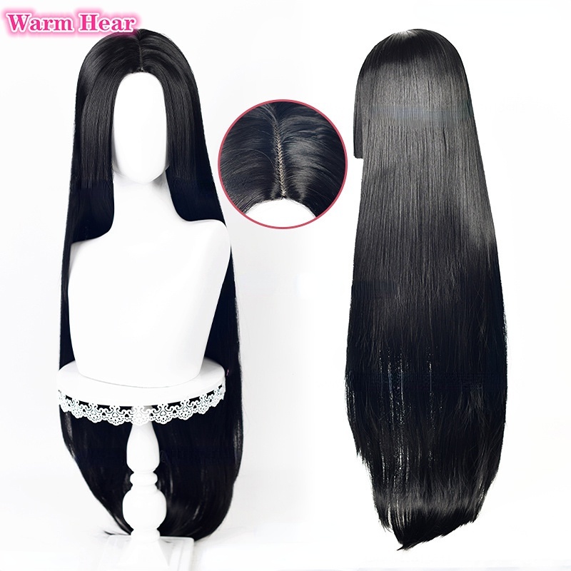 Tóc Giả Dài Màu Đen Hóa Trang Nhân Vật Boa Hancock