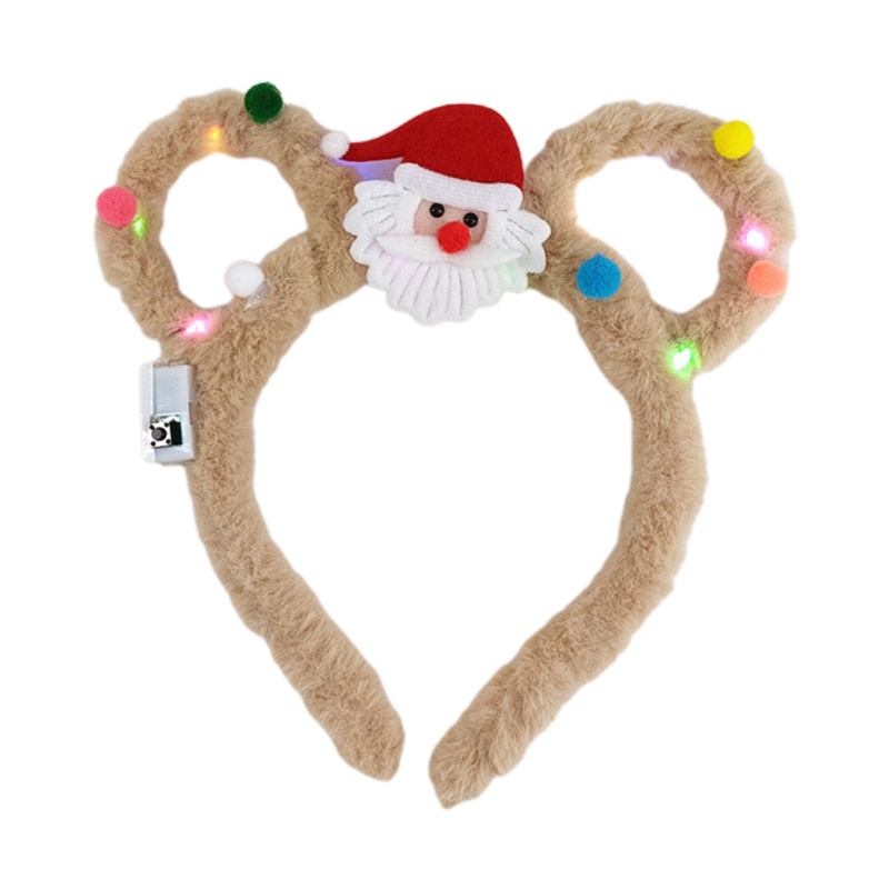 Băng Đô Cài Tóc Hình Tai Gấu Nhiều Màu Sắc