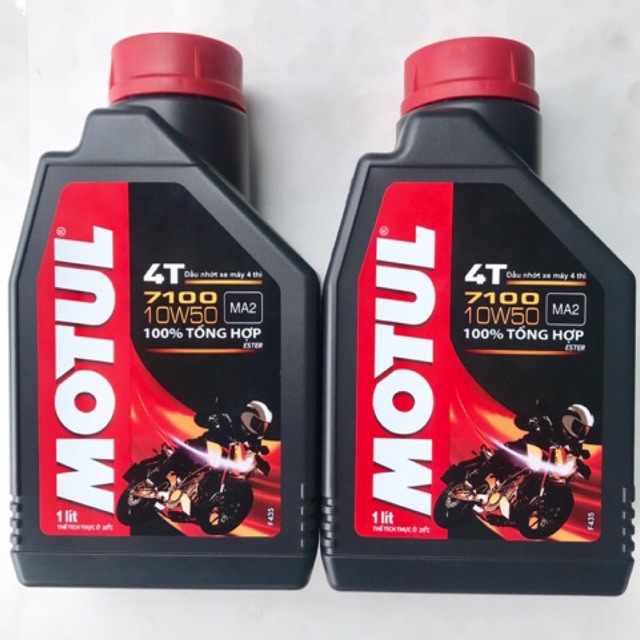 Nhớt tổng hợp gốc Ester Motul 7100 10W50