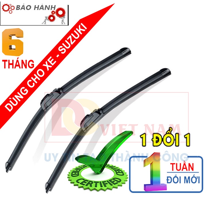 {BH 6 THÁNG} Thanh gạt nước mưa ô tô công nghệ Đức Nano Plus, dành cho các dòng xe của hãng SUZUKI