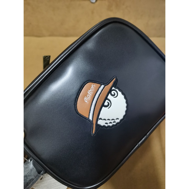 Túi Golf cầm tay da bóng cao cấp Malbon Hàn Quốc 2023