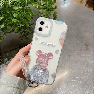 Ốp lưng iphone Ốp điện thoại họa tiết gấu LV thích hợp cho IPHONE 6PLUS 6 6SPLUS 7 7PLUS 8 8PLUS X XS 11 12 13 PRO MAX PLUS PRO MAX RK CASE