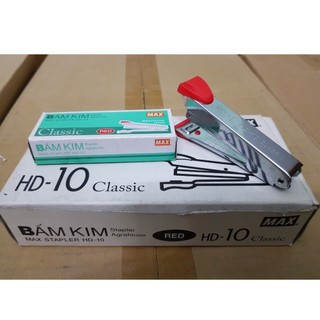 Dập ghim Max, bấm ghim số 10 Classic