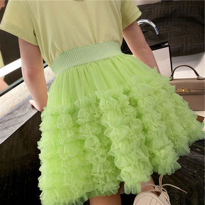 Chân Váy Xòe tutu Phong Cách Công Chúa Mùa Hè Kiểu Mới Cho Bé Gái