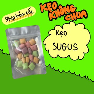 Kẹo SẤY GIÒN Sugus - KẸO KHÔNG CHUA ăn vặt siêu ngon